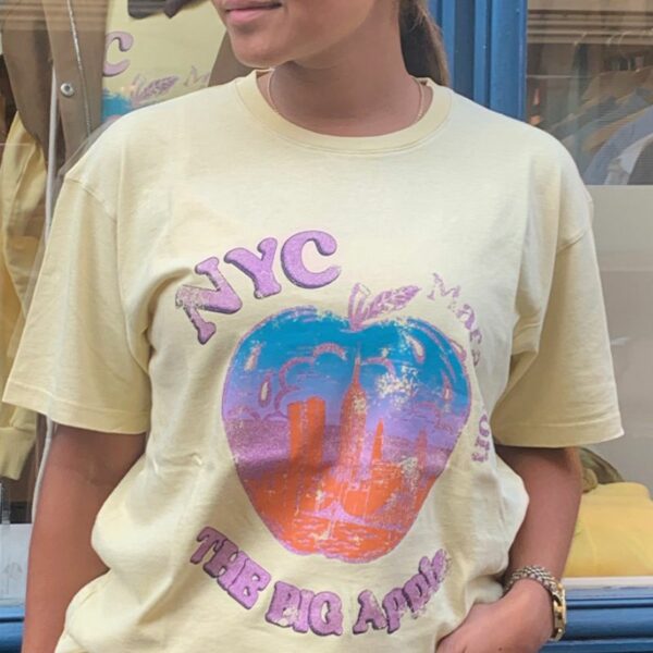 T-shirt NYC Jaune - Brewster